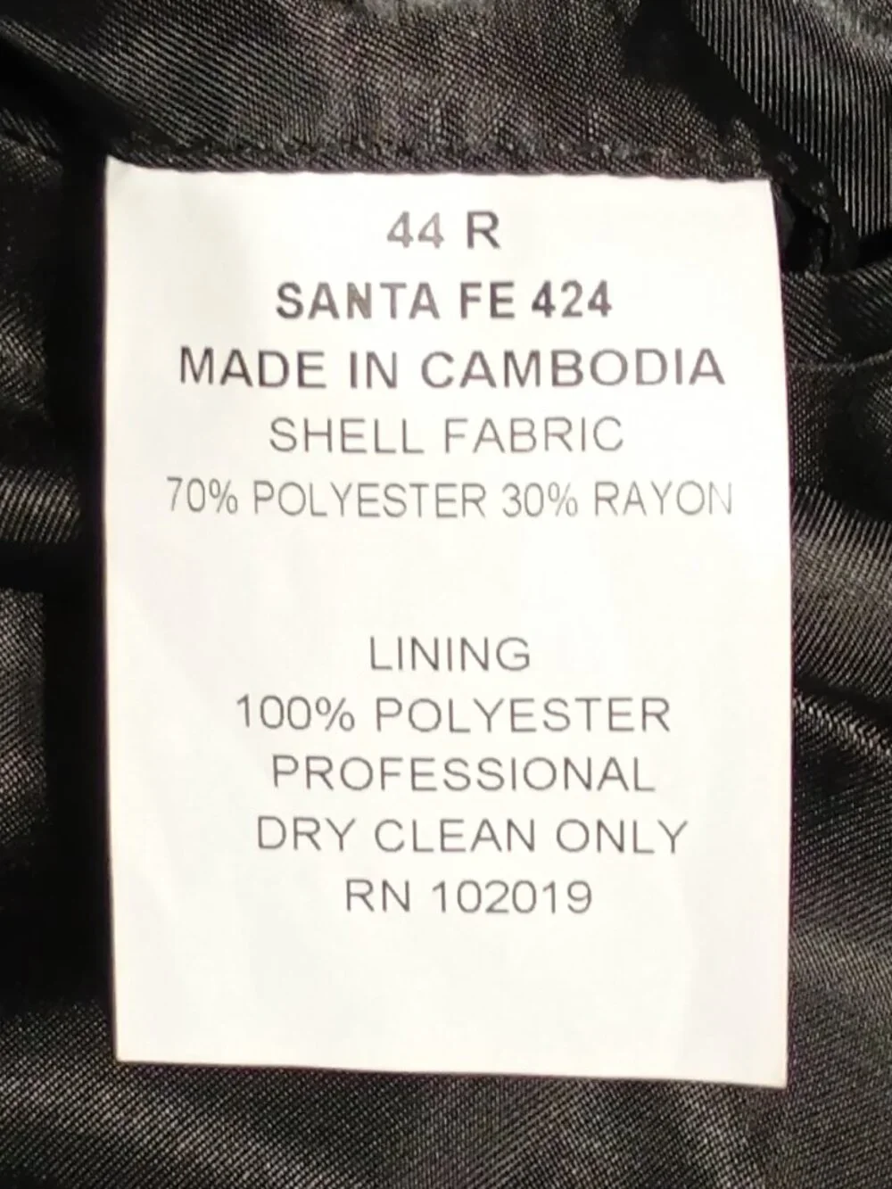 Red Sky Santa Fe Men’s Western Sport Coat Blazer Charcoal Black Cowboy Jacket